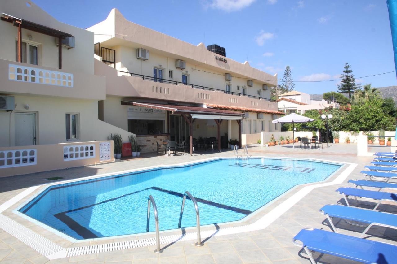 Ilissos Apartments Stalida エクステリア 写真